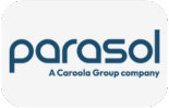 Parasol logo, an umbrella company