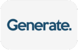 Generate logo, an umbrella company